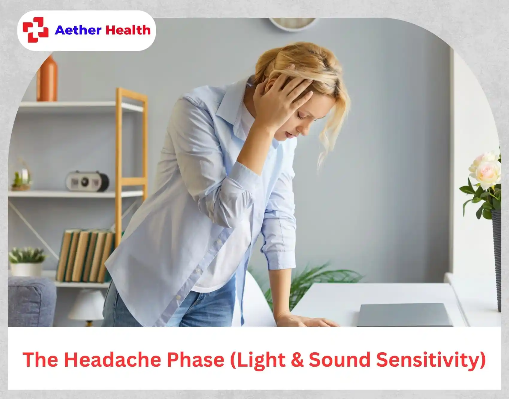 migraine phases chart Aether Health ER