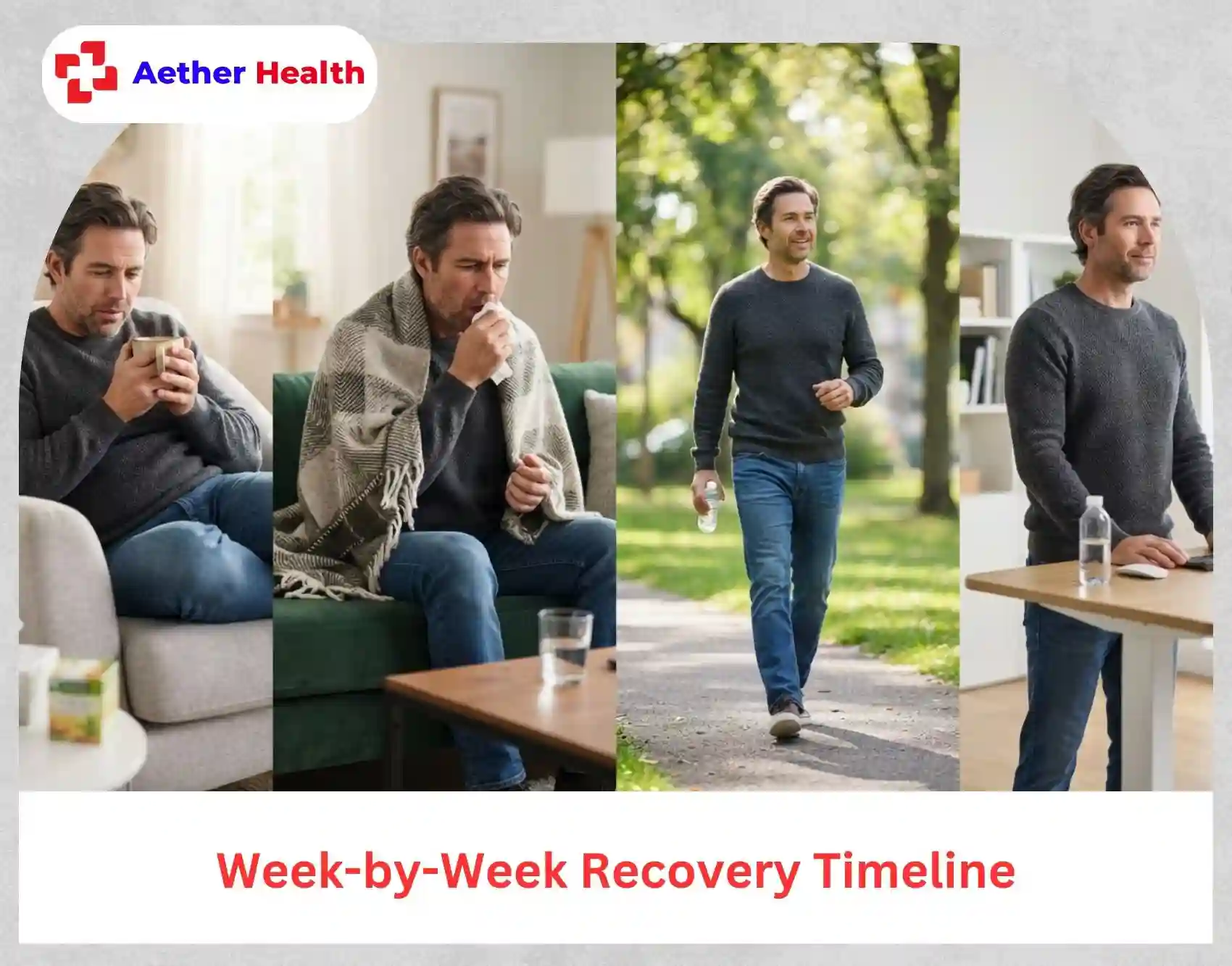 bronchitis symptoms week by week Aether Health ER