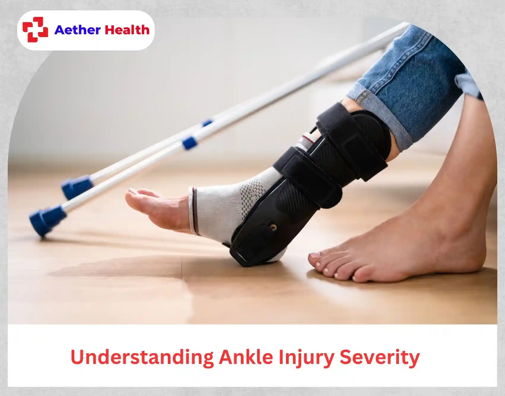 ankle injury severity grades chart